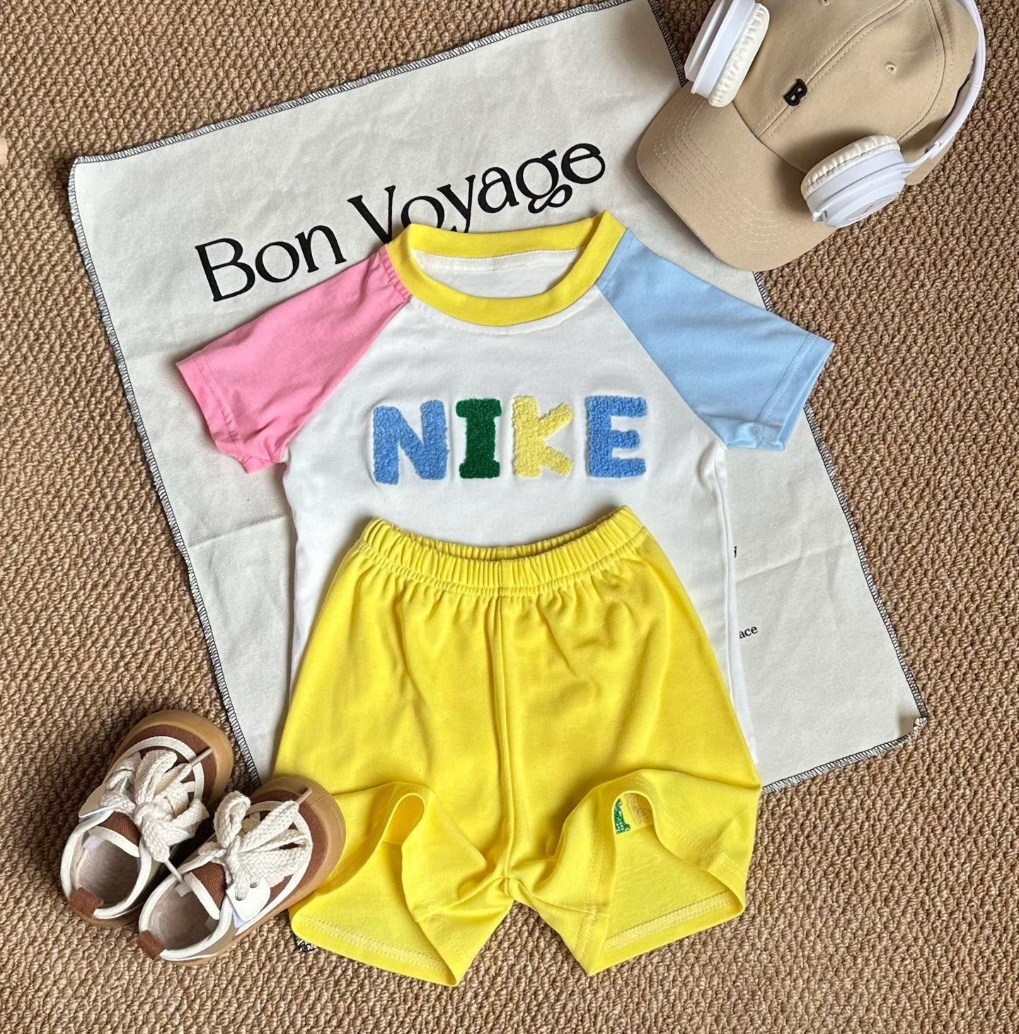 韓版 Nike彩色毛巾繡套裝