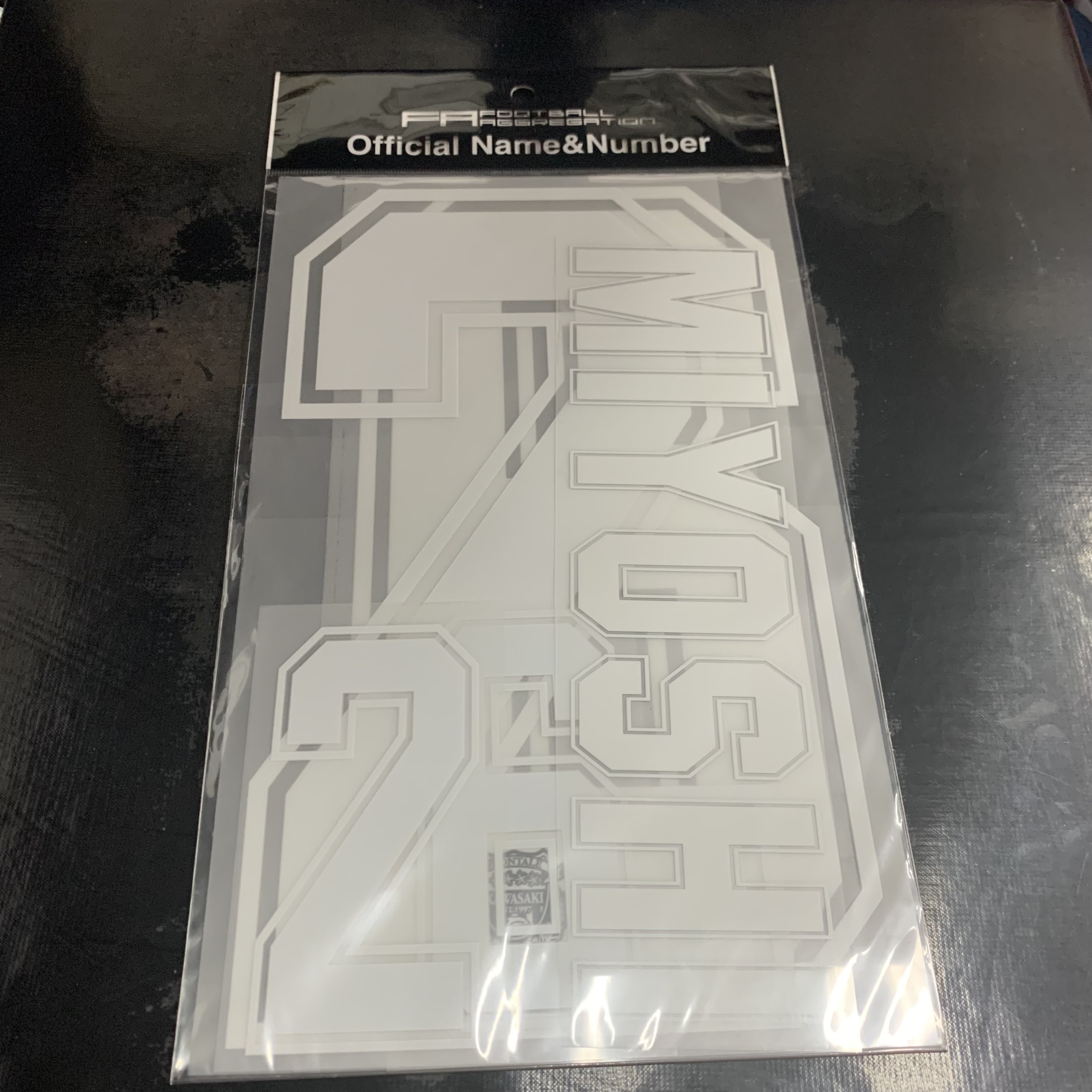 2016 Kawasaki Frontale Space Brother Limited Official Nameset (**印字, 不包括球衣)