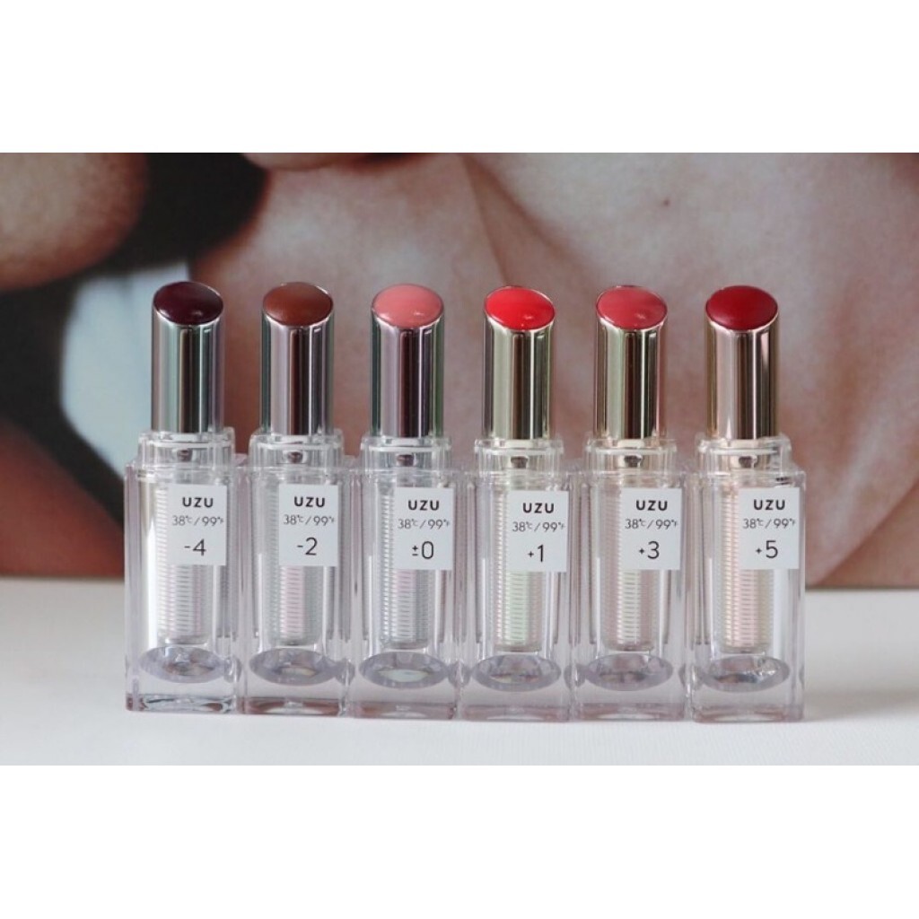 日本 FLOWFUSHI UZU 38℃/99℉ 唇膏版-3.8g (2號)