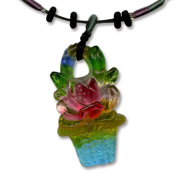 鹿港窯禮品館｜居家開運｜滿  琉璃項鍊