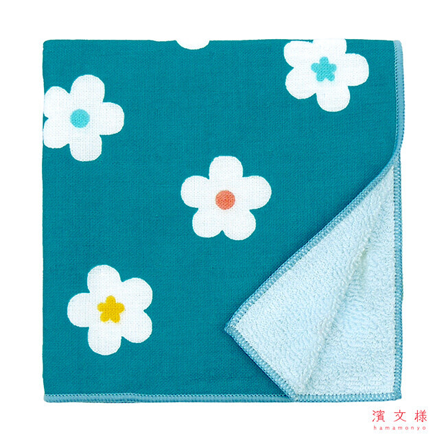 日式柔軟棉紗布雙層方巾 25x25 (日本製)