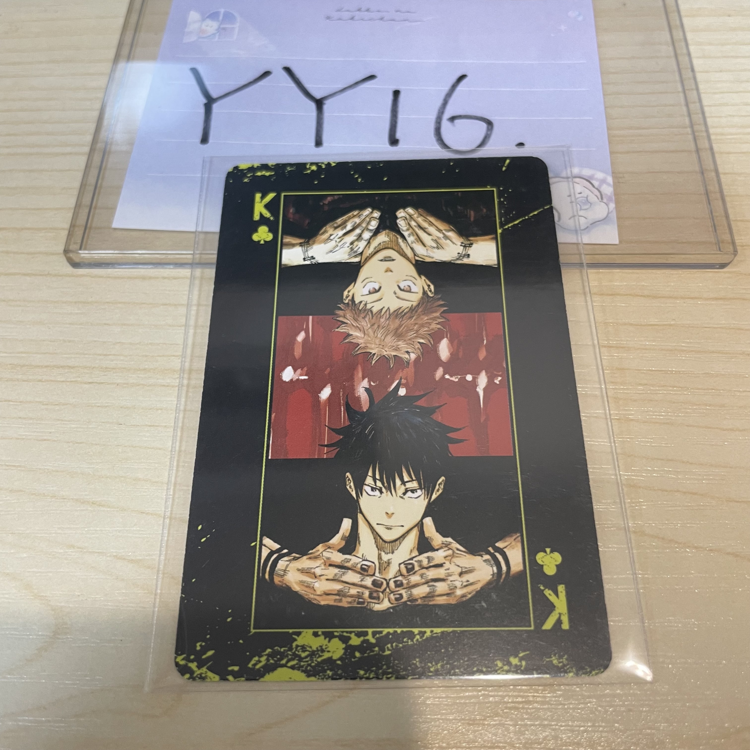 咒術迴戰 啤牌   YY16