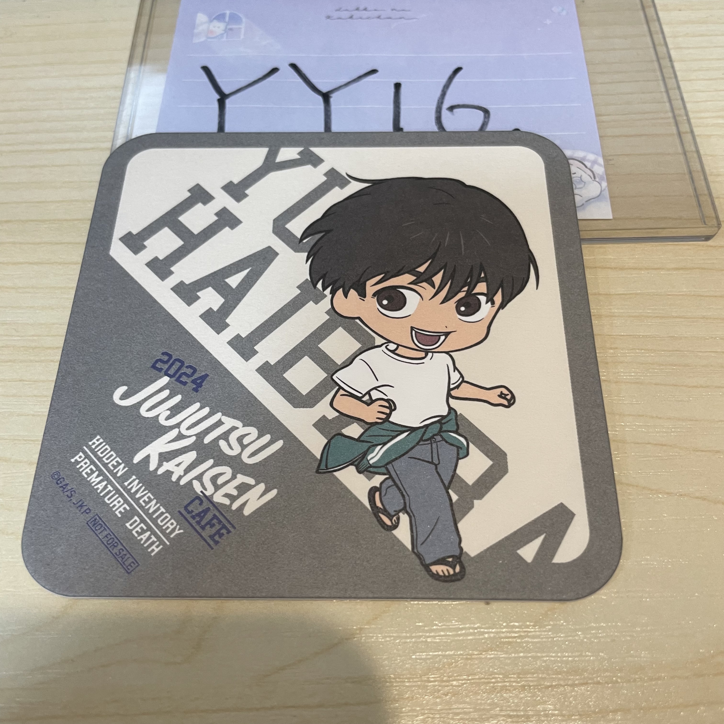 咒術迴戰 灰原 杯墊             YY16