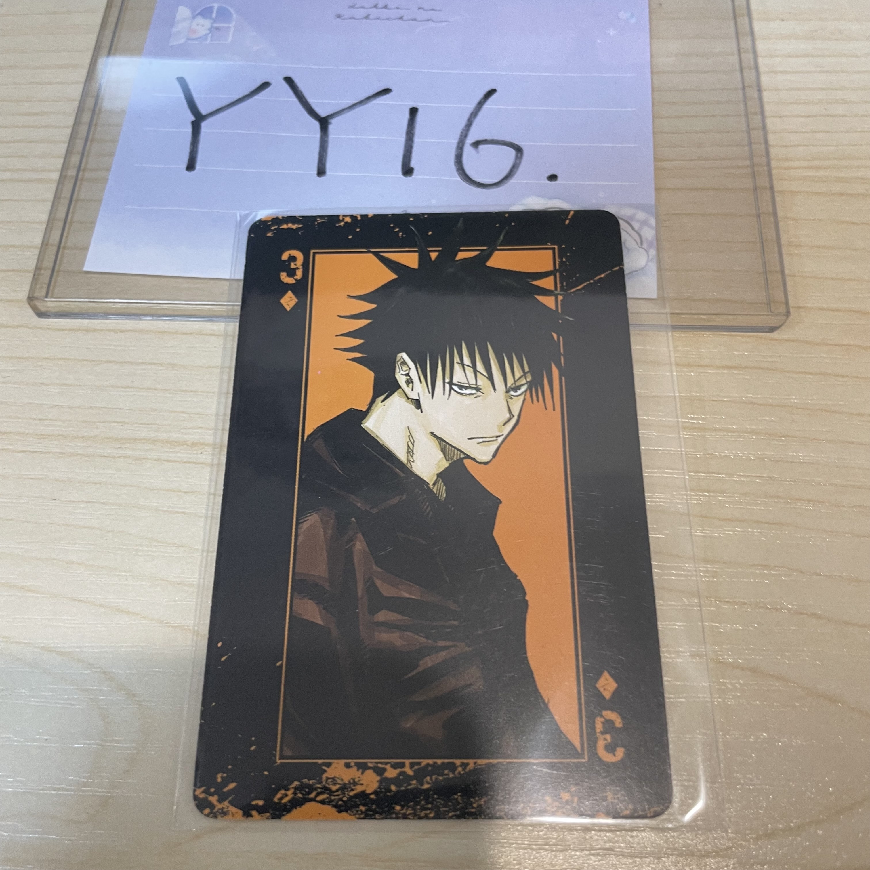 咒術迴戰 惠 啤牌 YY16