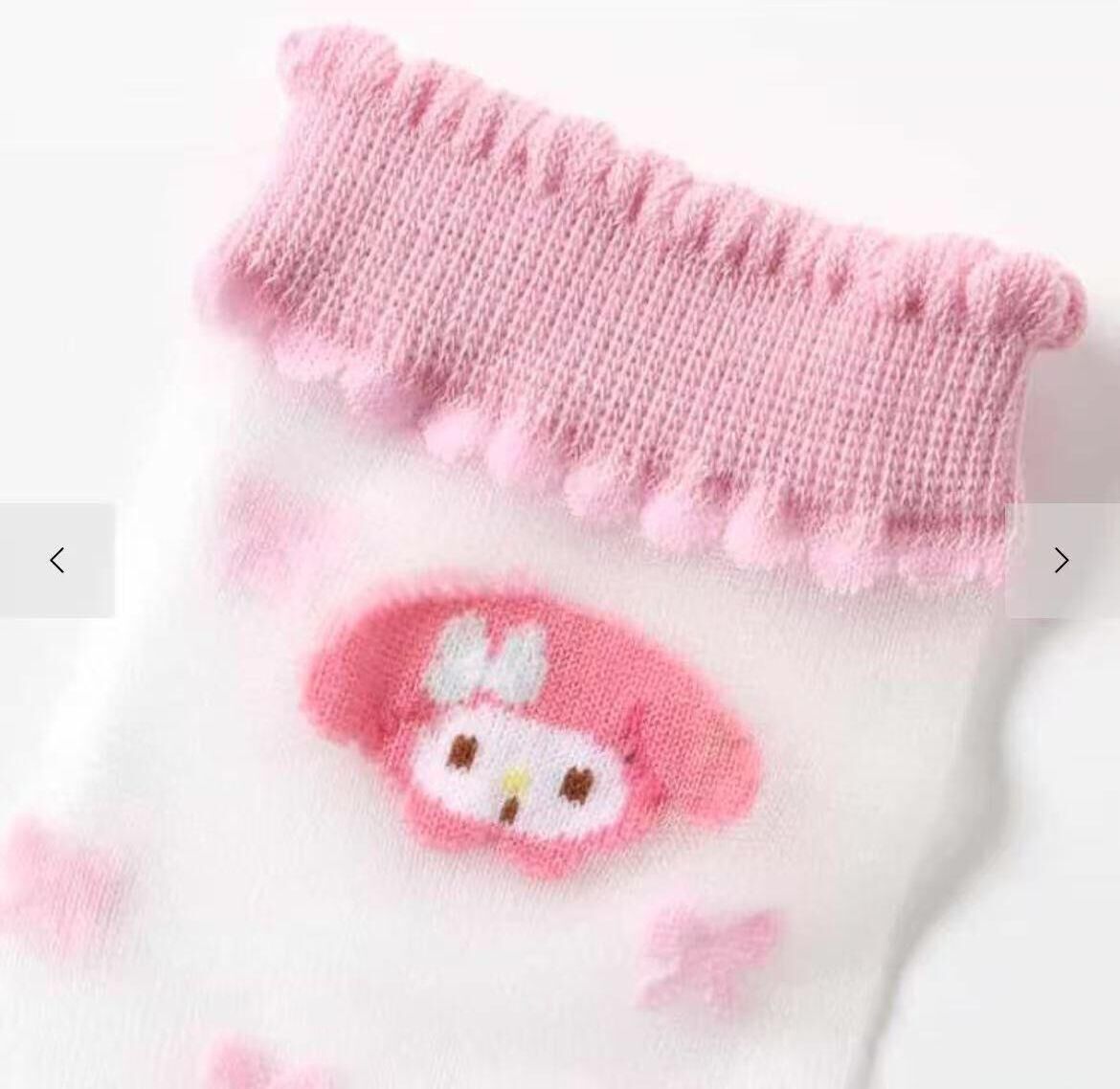 廠單 Sanrio 冰絲襪 (一包四對)