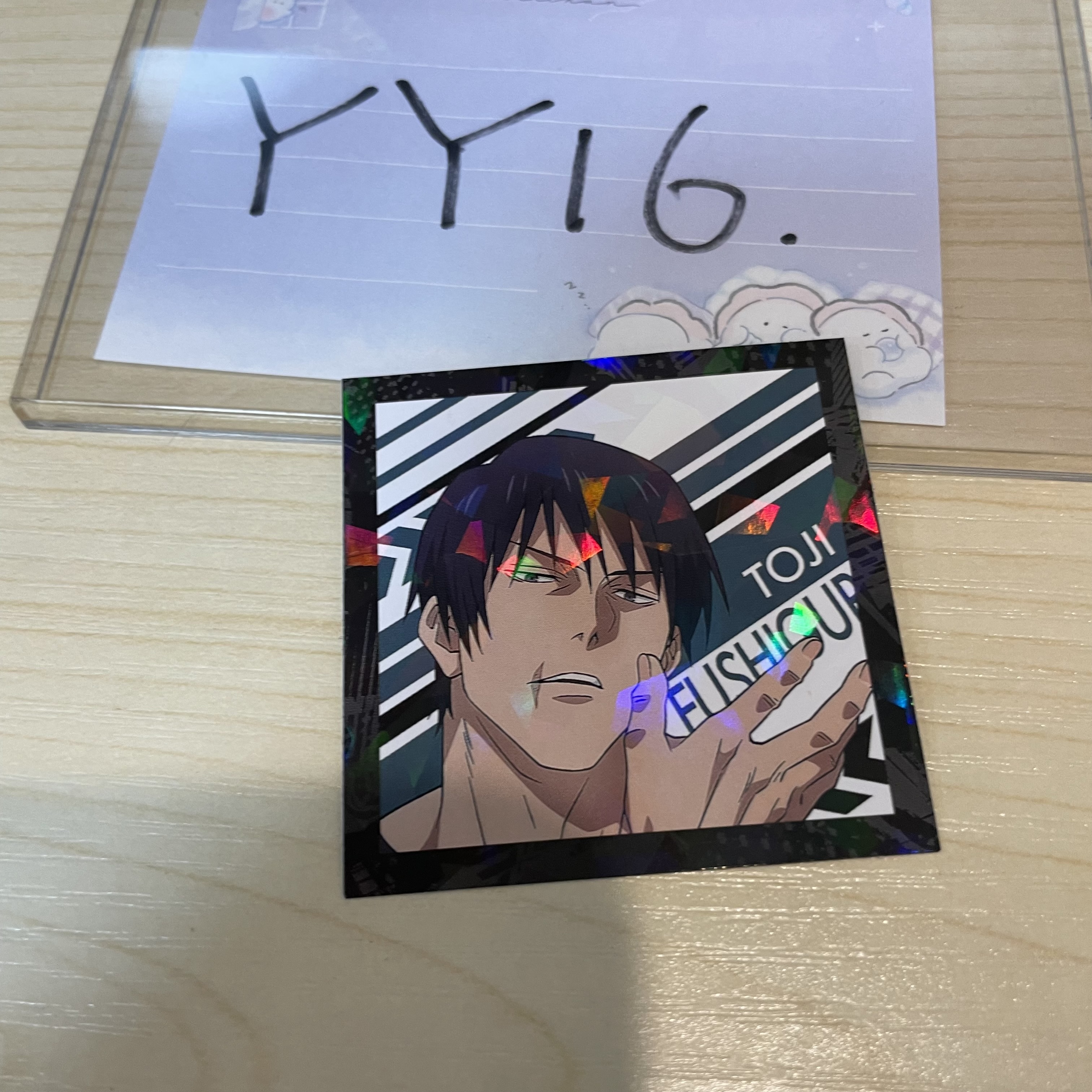 咒術迴戰 甚爾 貼紙             YY16