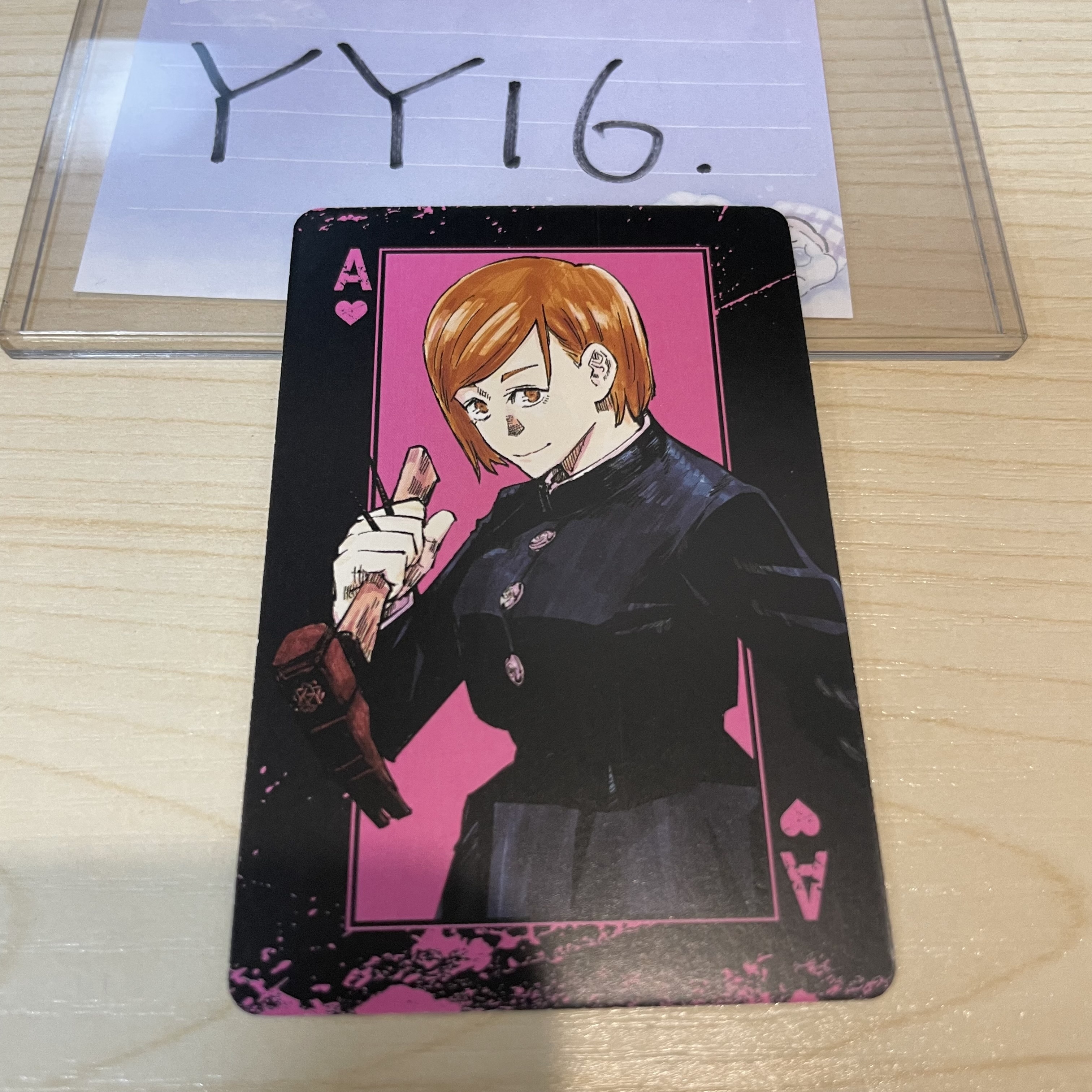 咒術迴戰 野薔薇 啤牌 YY16