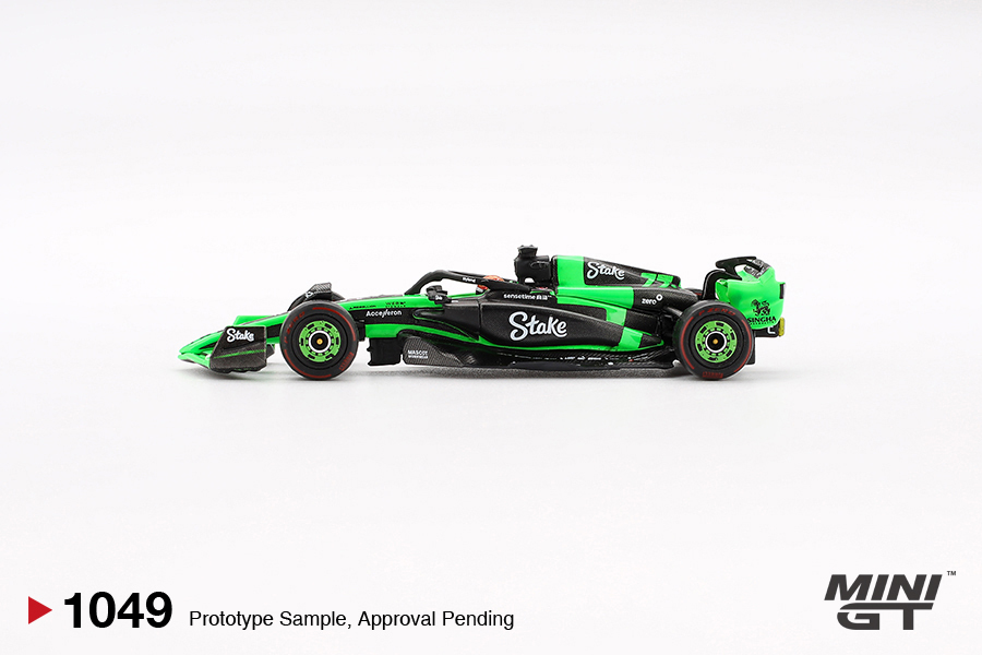 【預訂】Mini GT 1049 Kick Sauber C44 #77 Valtteri Bottas  2024 F1 2024 Chinese GP