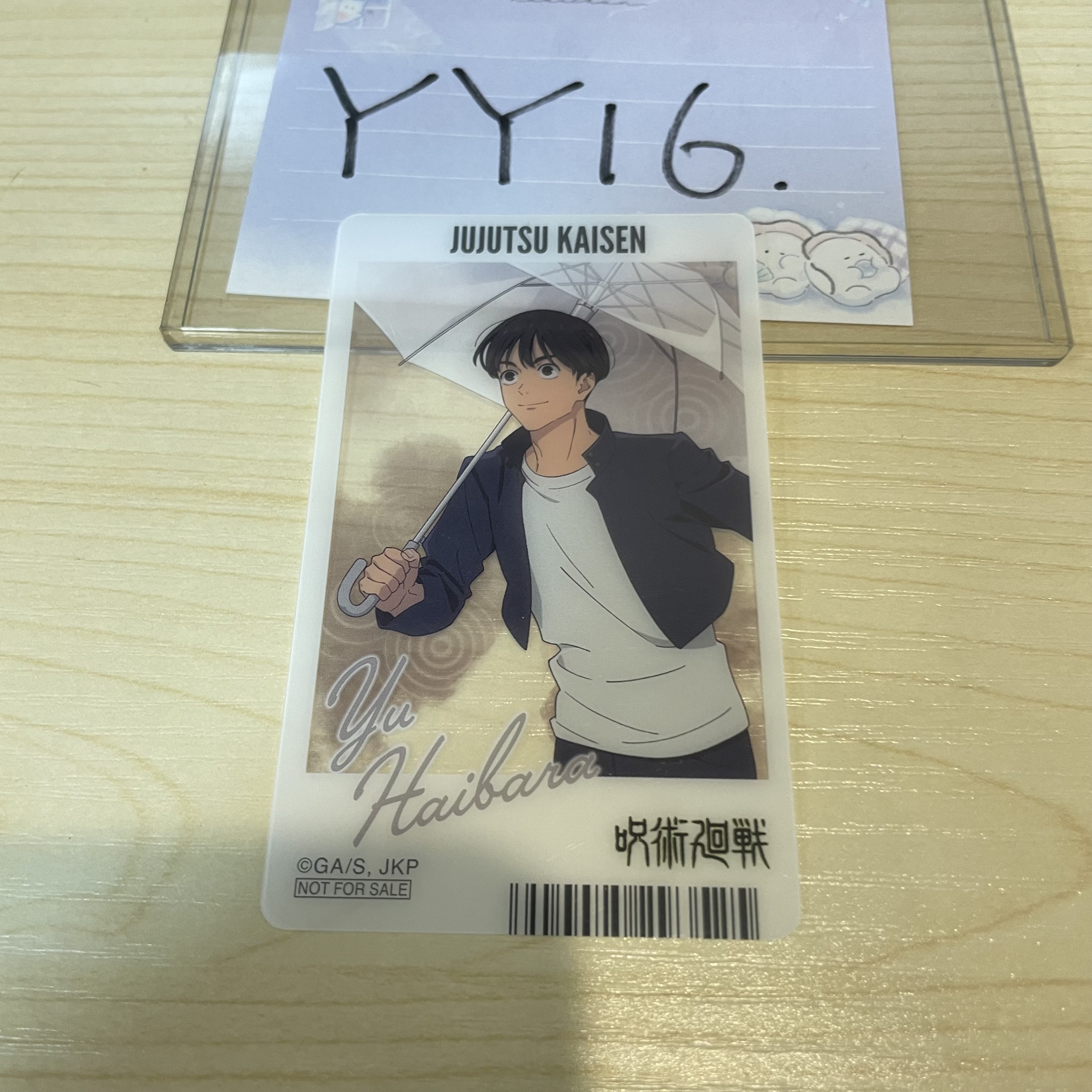 咒術迴戰 灰原 小卡            YY16