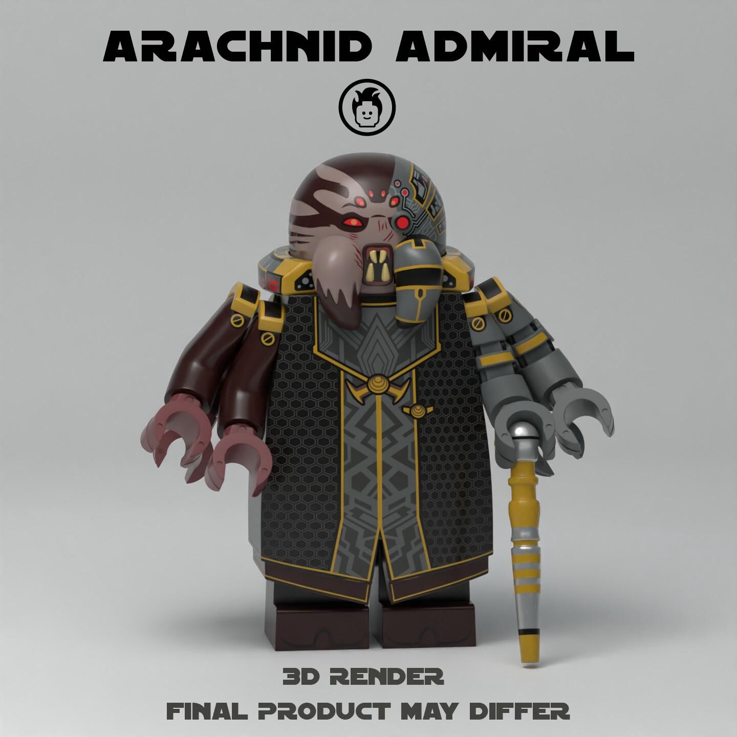 【預訂】【Figforge】蛛形綱海軍上將