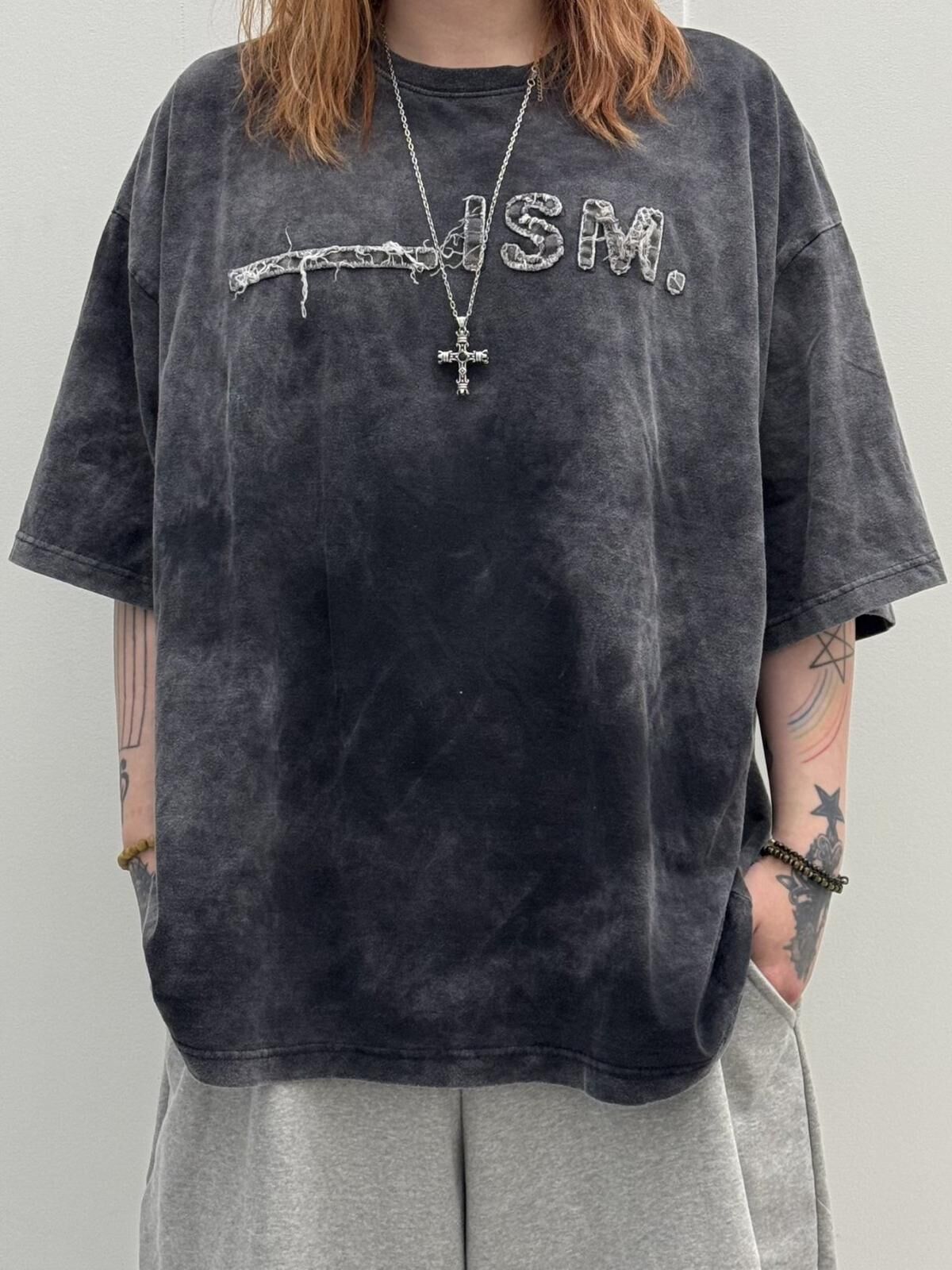 洗水英文字短袖Tee GLAMOUR-082T