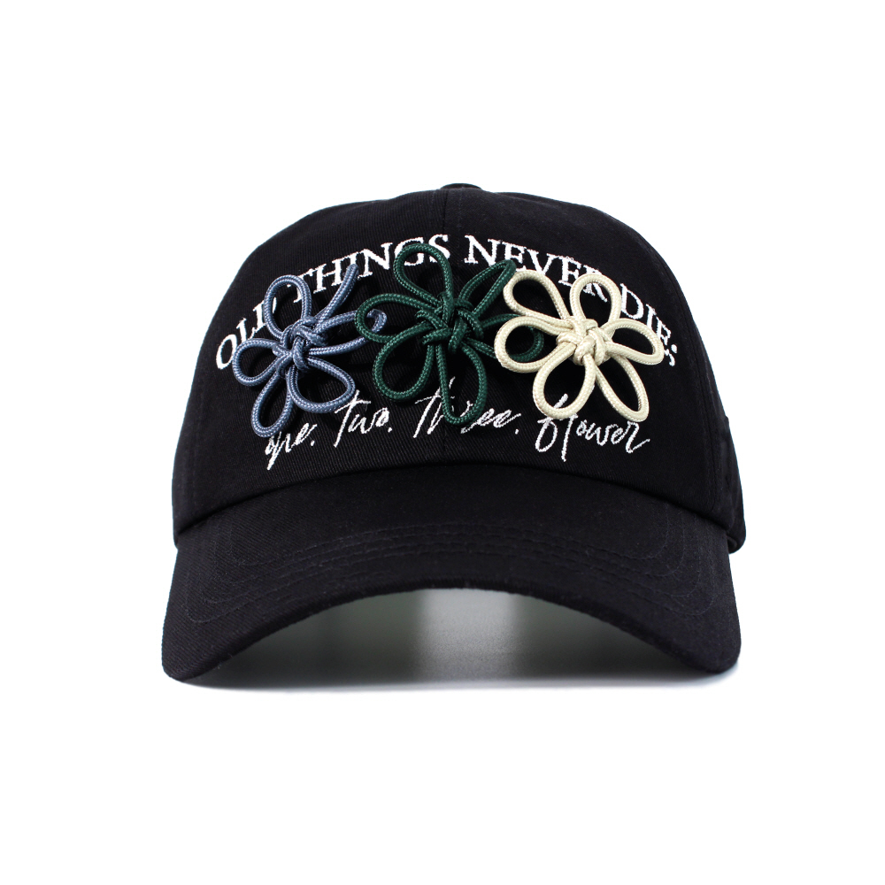 Old Things Never Die [ONE, TWO, THREE, FLOWER] KNOT CAP - COLOR EDITION