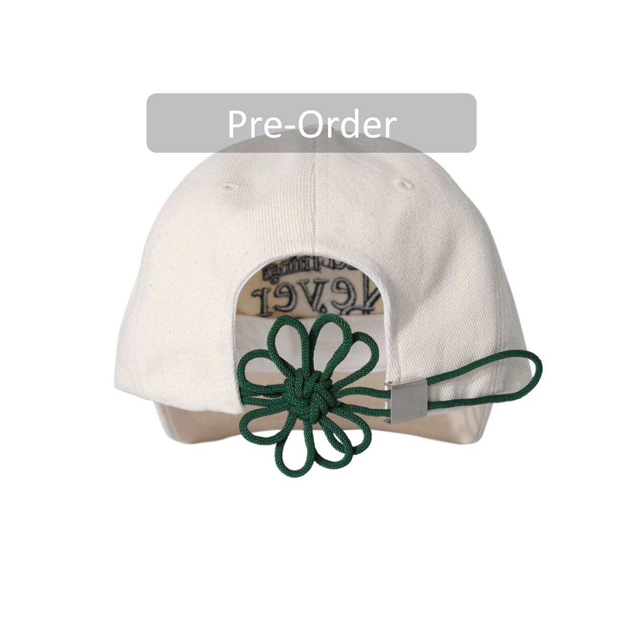 Old Things Never Die [FLOWER] KNOT CAP - GREEN