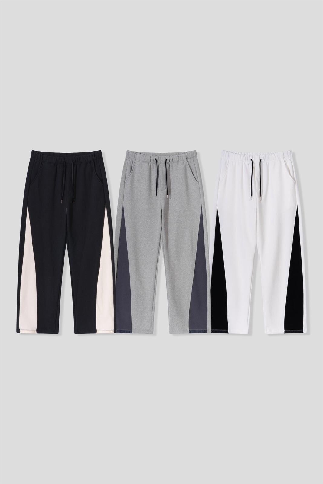 拼色鬆身運動褲 DEAN-045P