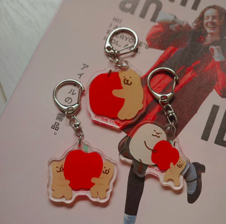 咻熊家 壓克力小吊飾 三款可選｜咻咻熊