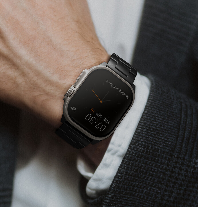 UNIQ Osta Apple Watch 優質高檔 304 不銹鋼拋光拉絲面錶帶