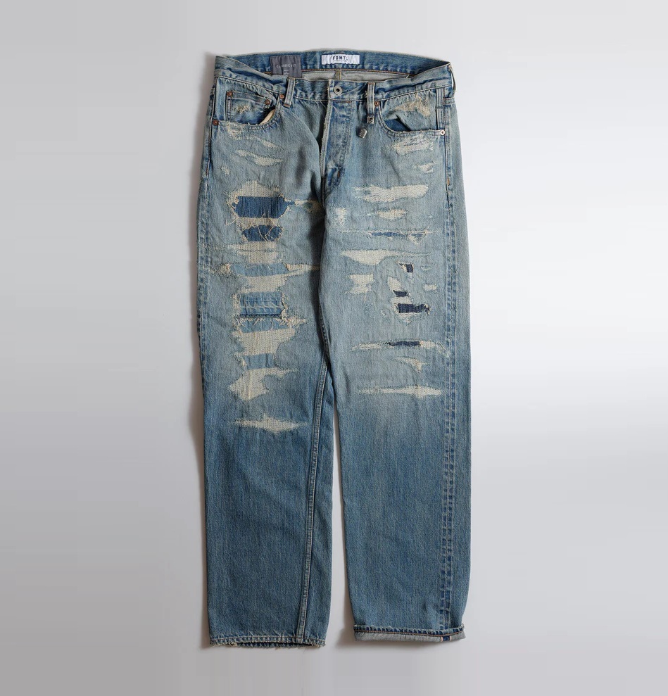 ON SALE: FDMTL JAPAN 2025 CLASSIC STRAIGHT DENIM CS123 - SIZE 36 PRE ORDER ITEM (預訂中)