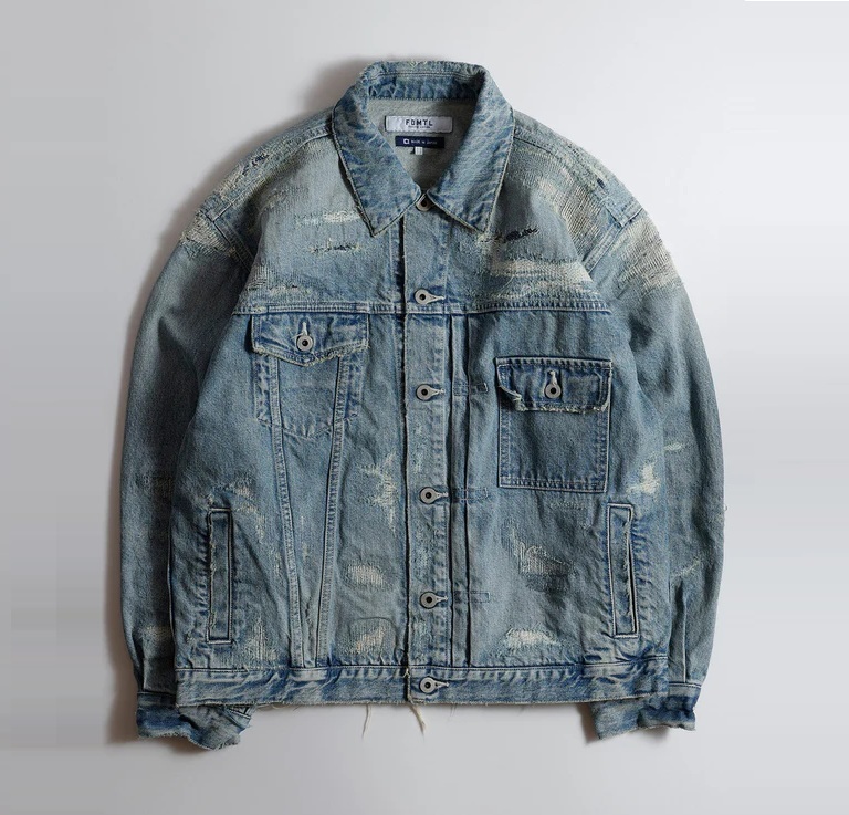 ON SALE LAST PCS: FDMTL 2025 DENIM JACKET 7 YEARS WASH - SIZE 4 PRE ORDER ITEM (預訂中)