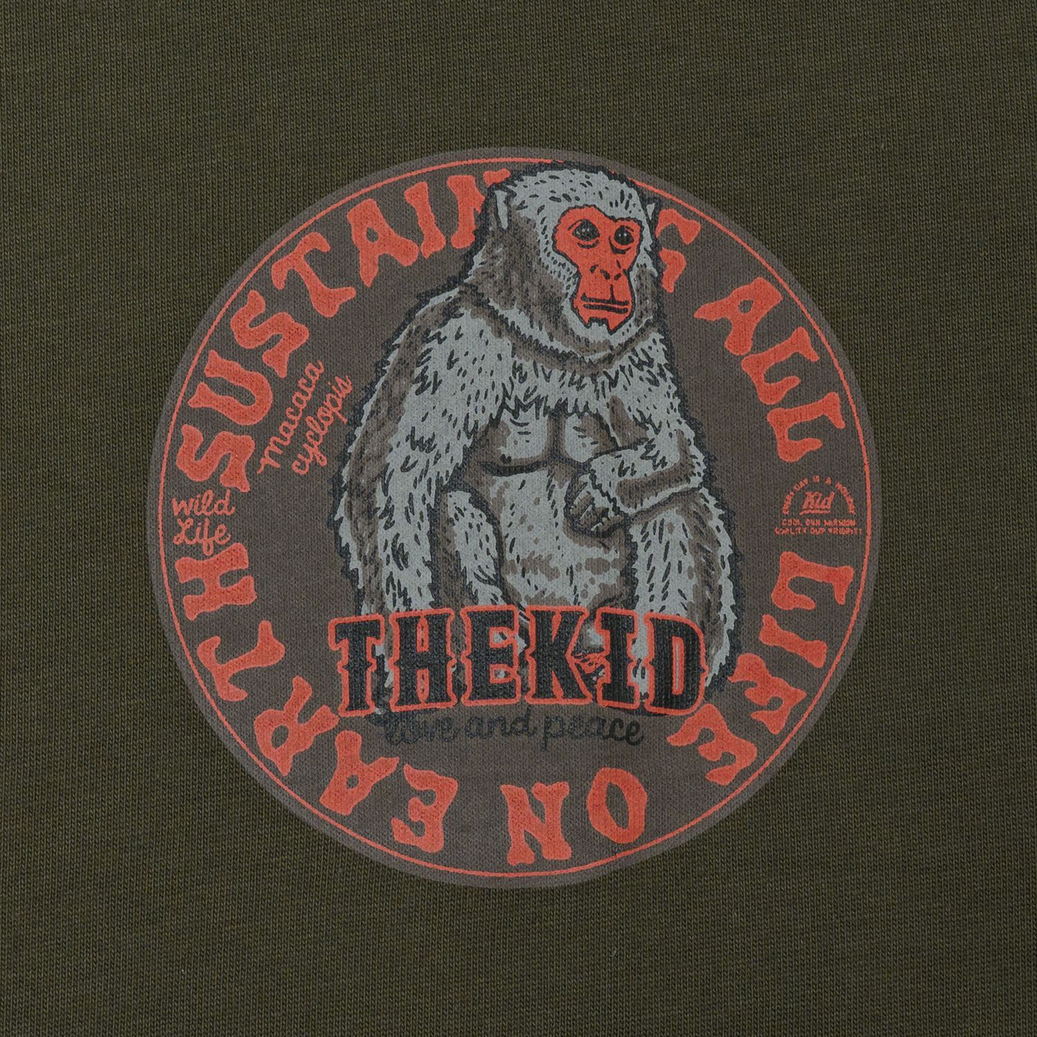 KID ® 動物系列 台灣獼猴寬肩背心