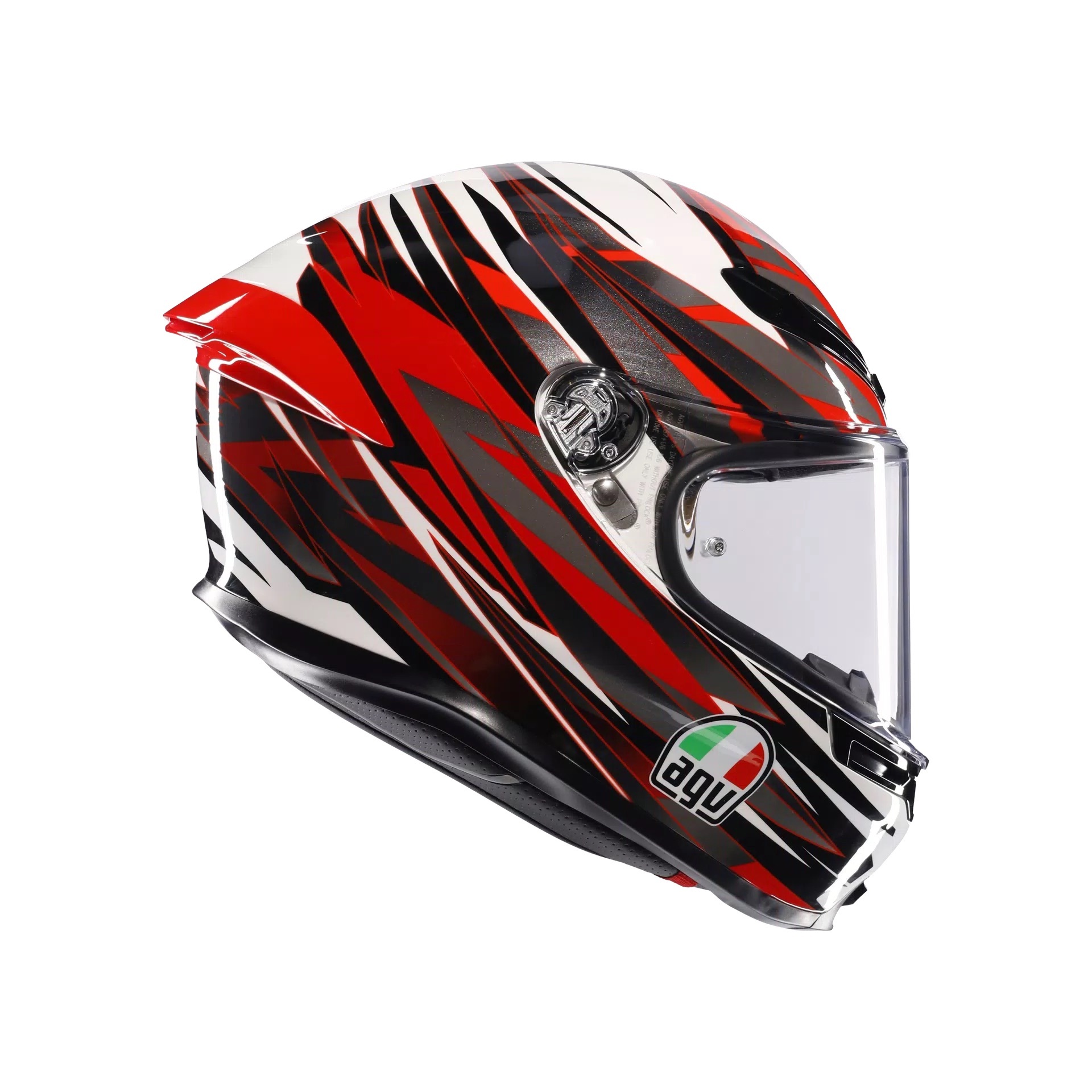 AGV K6 S REEVAL 彩繪 白紅灰 全罩 K6S