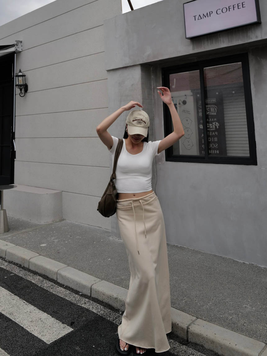 不修邊微鬚衛衣長裙*3色