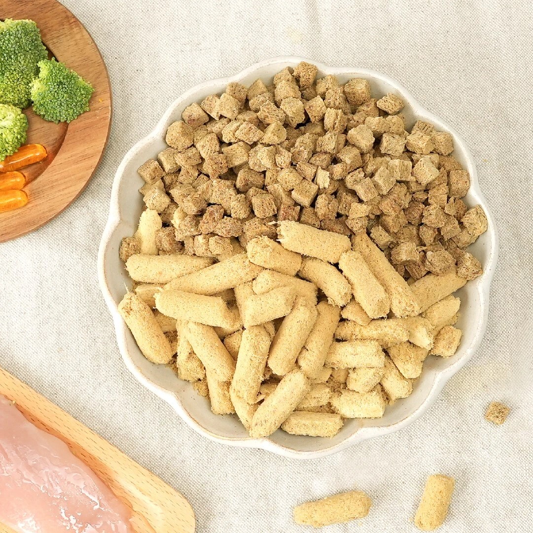 汪喵星球｜幼貓 凍乾主食餐/小方粒 (80g/500g)