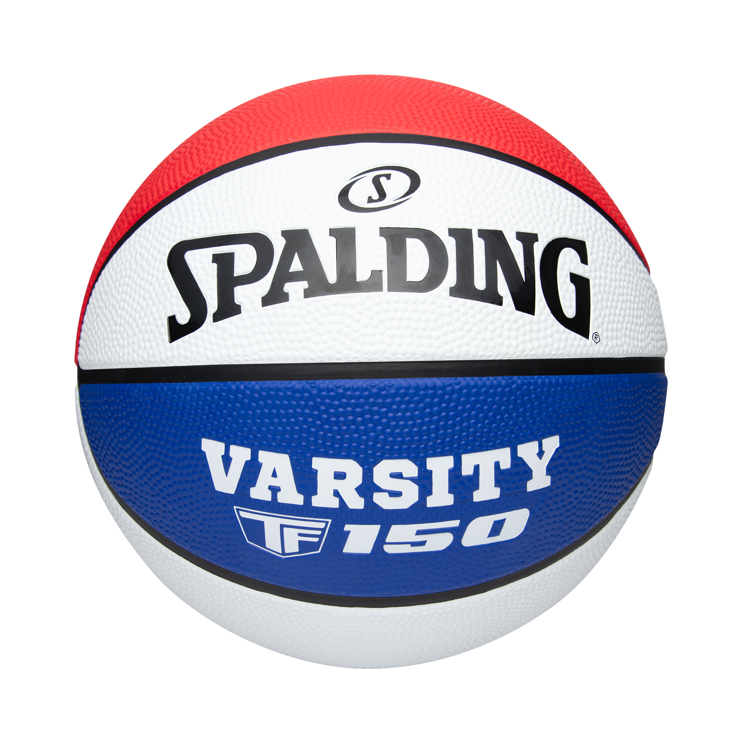 【斯伯丁SPALDING】VARSITY TF150 橡膠籃球(紅/白/藍)#7
