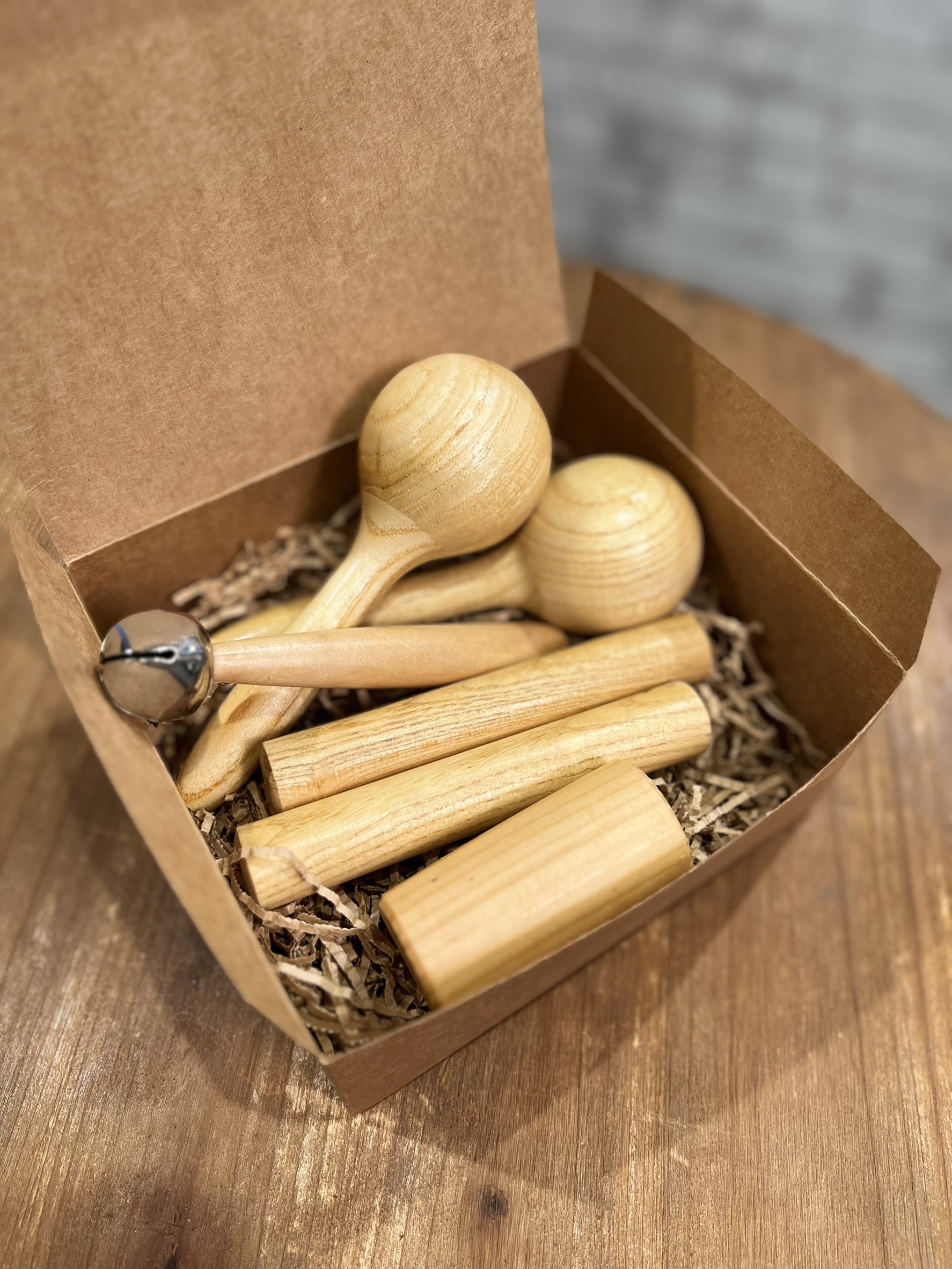 出清 023 奧福樂器 木製 4件組 ORFF 兒童樂器