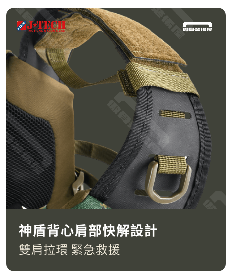 戰術背心怎麼選？3 種任務場景評估 J-TECH 神盾背心適合度