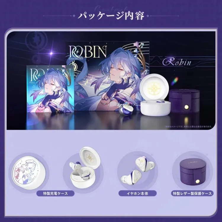 MoonDrop 水月雨x 崩壞星穹鐵道｜ROBIN｜真無線降噪耳機