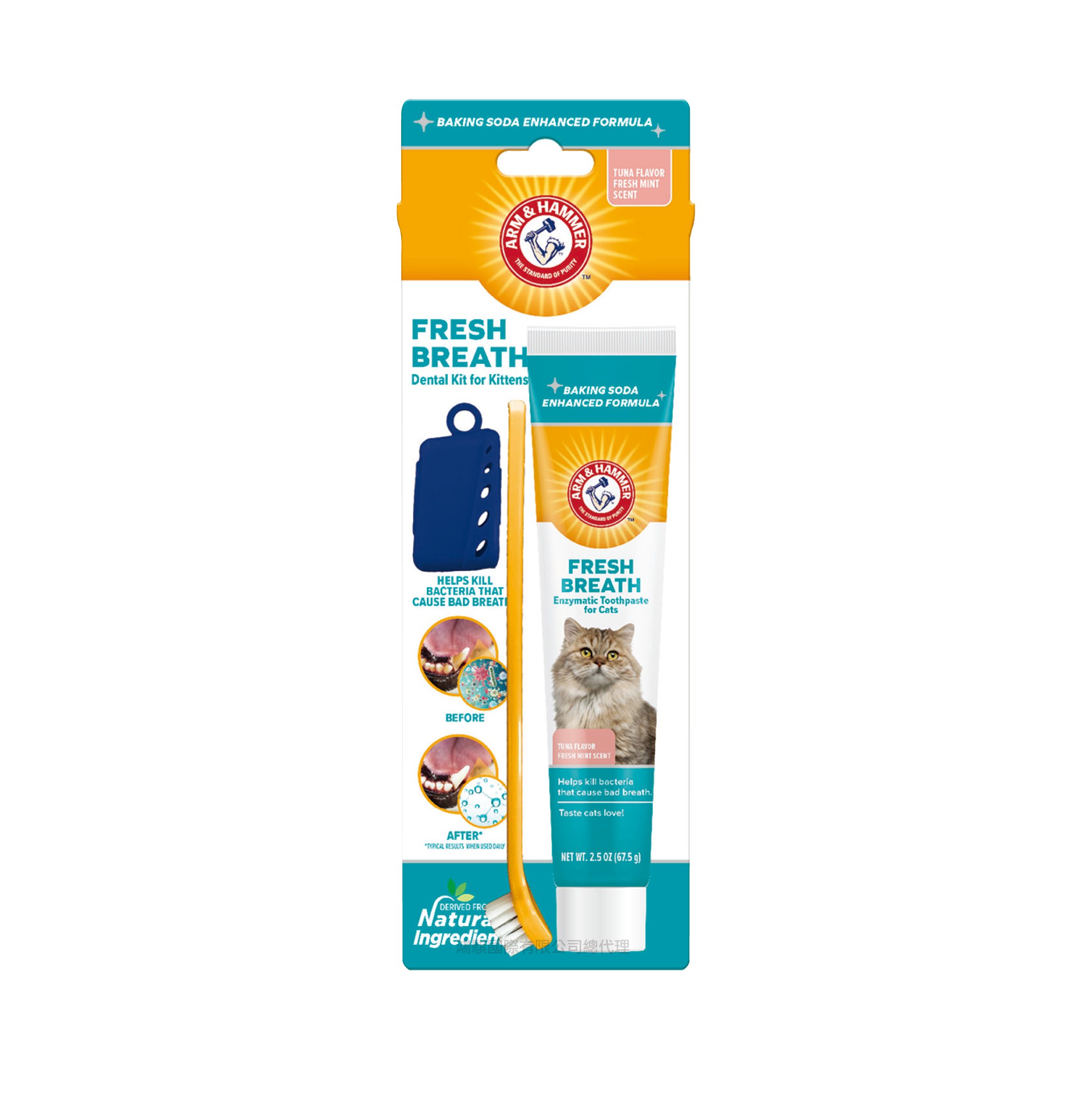 ARM&HAMMER貓用潔牙訓練套組（適合幼貓）