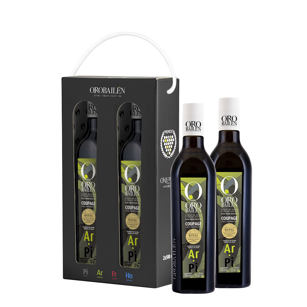 皇嘉特級冷壓初榨橄欖油 500ml 雙入經典提盒