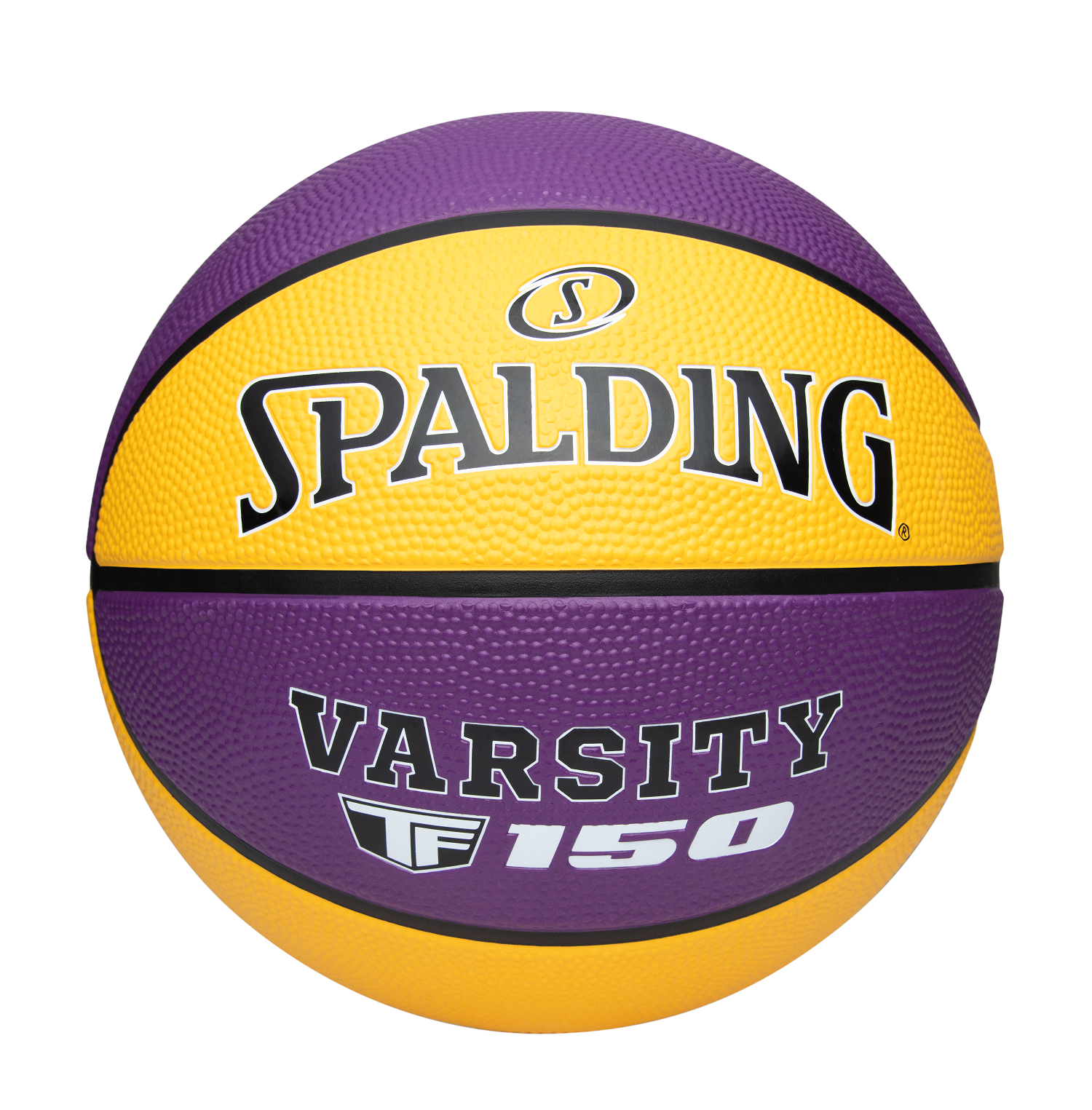 【斯伯丁SPALDING】VARSITY TF150 橡膠籃球(紫/金)#7