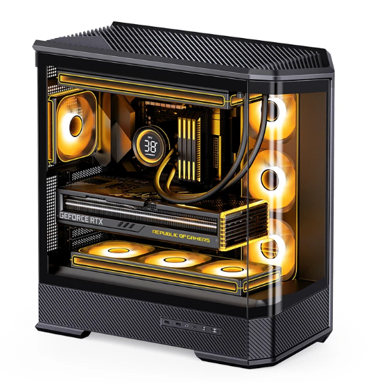 Jonsbo D400 ATX 機箱 黑/白色