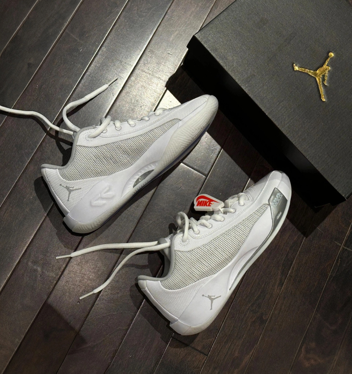 男鞋 NIKE JORDAN LUKA .77 PF 白 緩震 氣墊 運動 籃球鞋【HF0819-100】