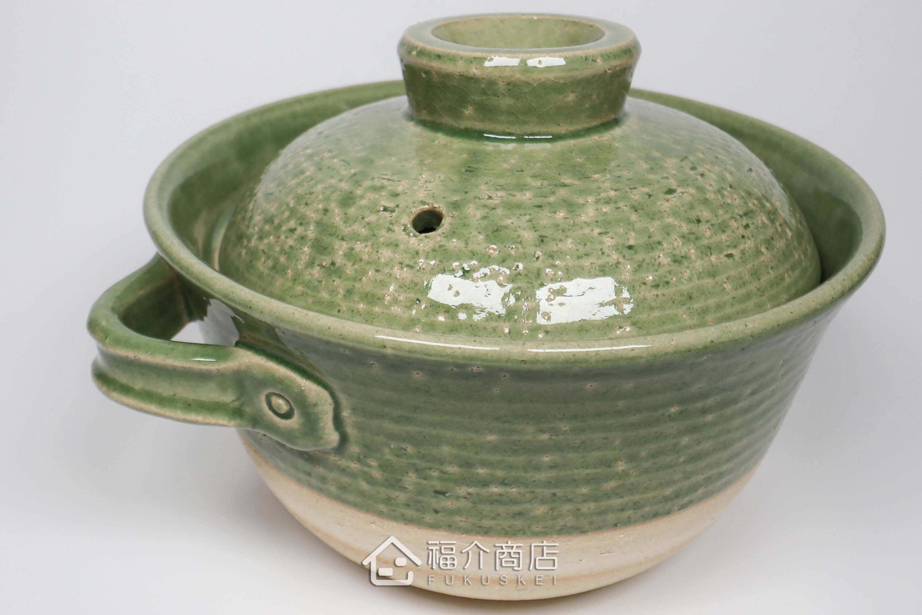 煮飯用陶瓷材質的飯鍋