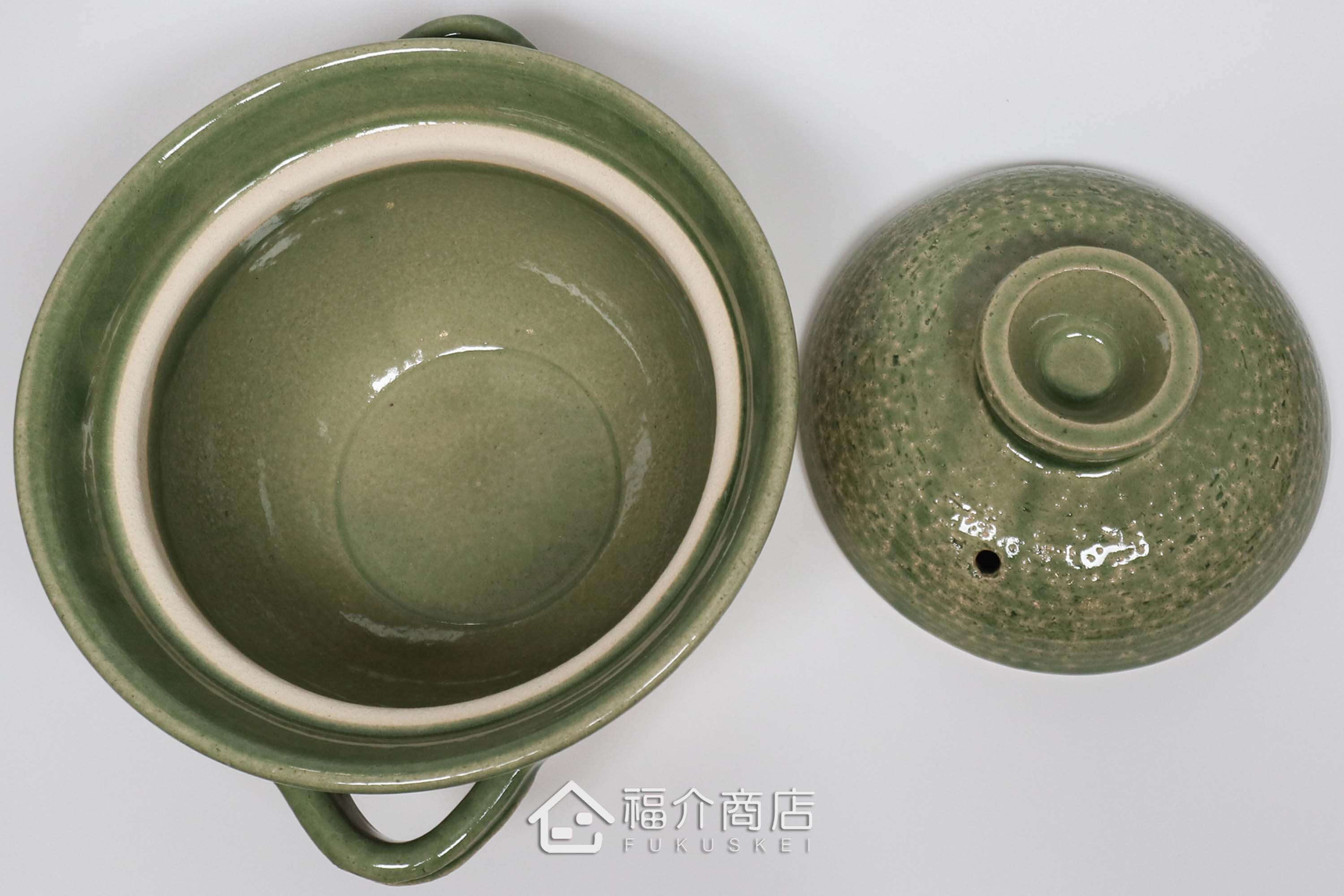 煮飯用陶瓷材質的飯鍋