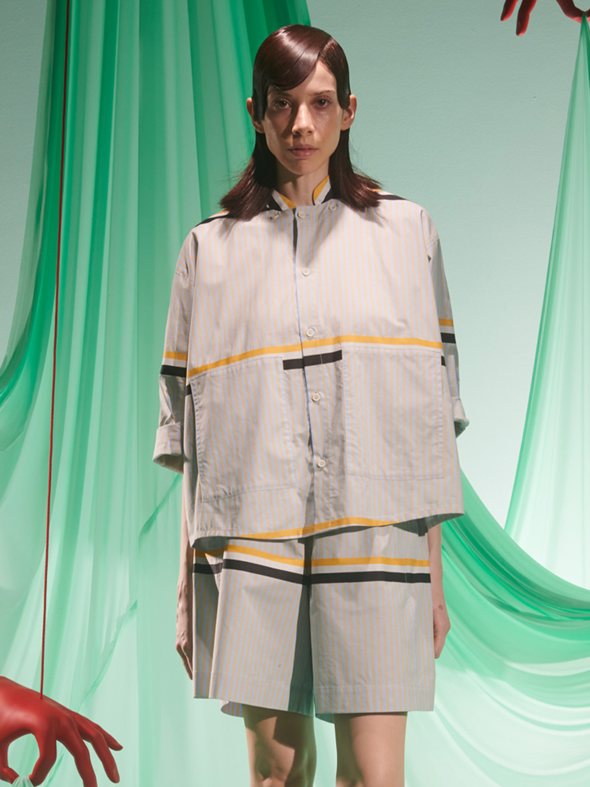 HENRIK VIBSKOV BACK X SHIRT 襯衫