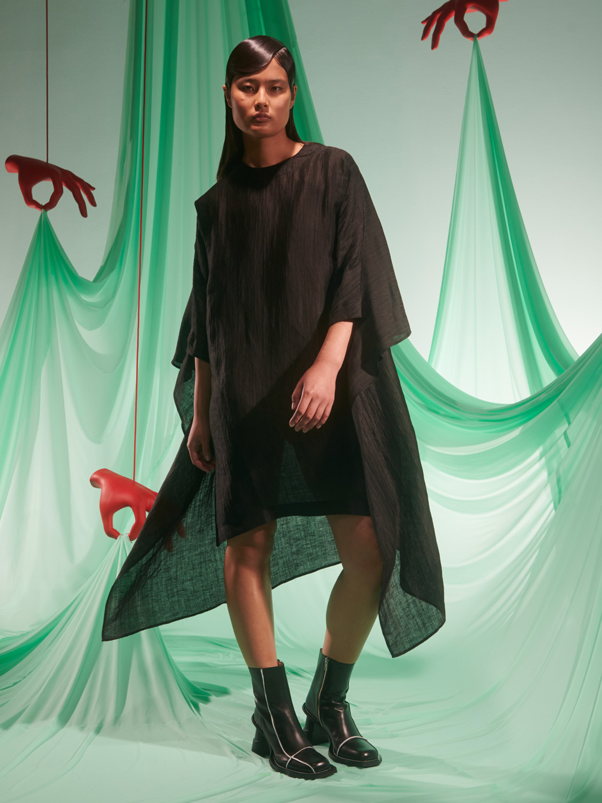 HENRIK VIBSKOV UNCUT SILK DRESS 洋裝