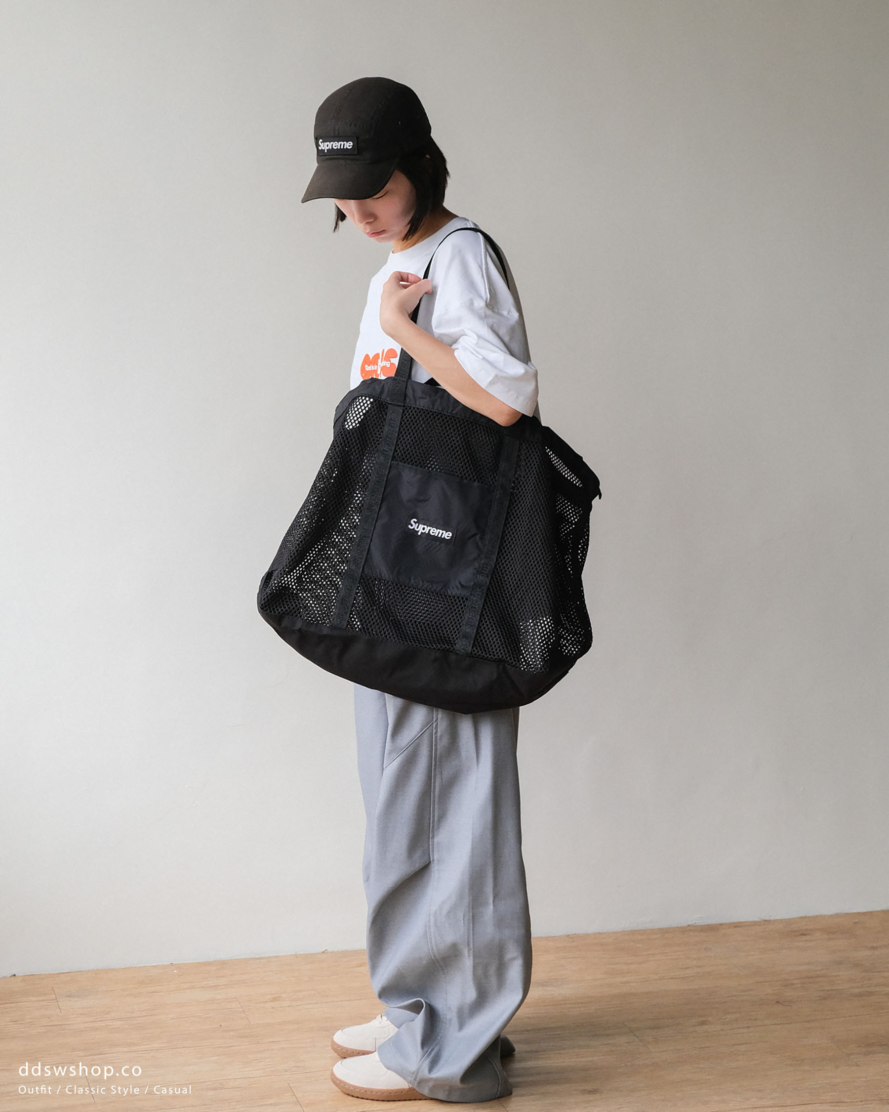 "現貨" Supreme 25SS Mesh Tote Bag 洞洞45L托特包