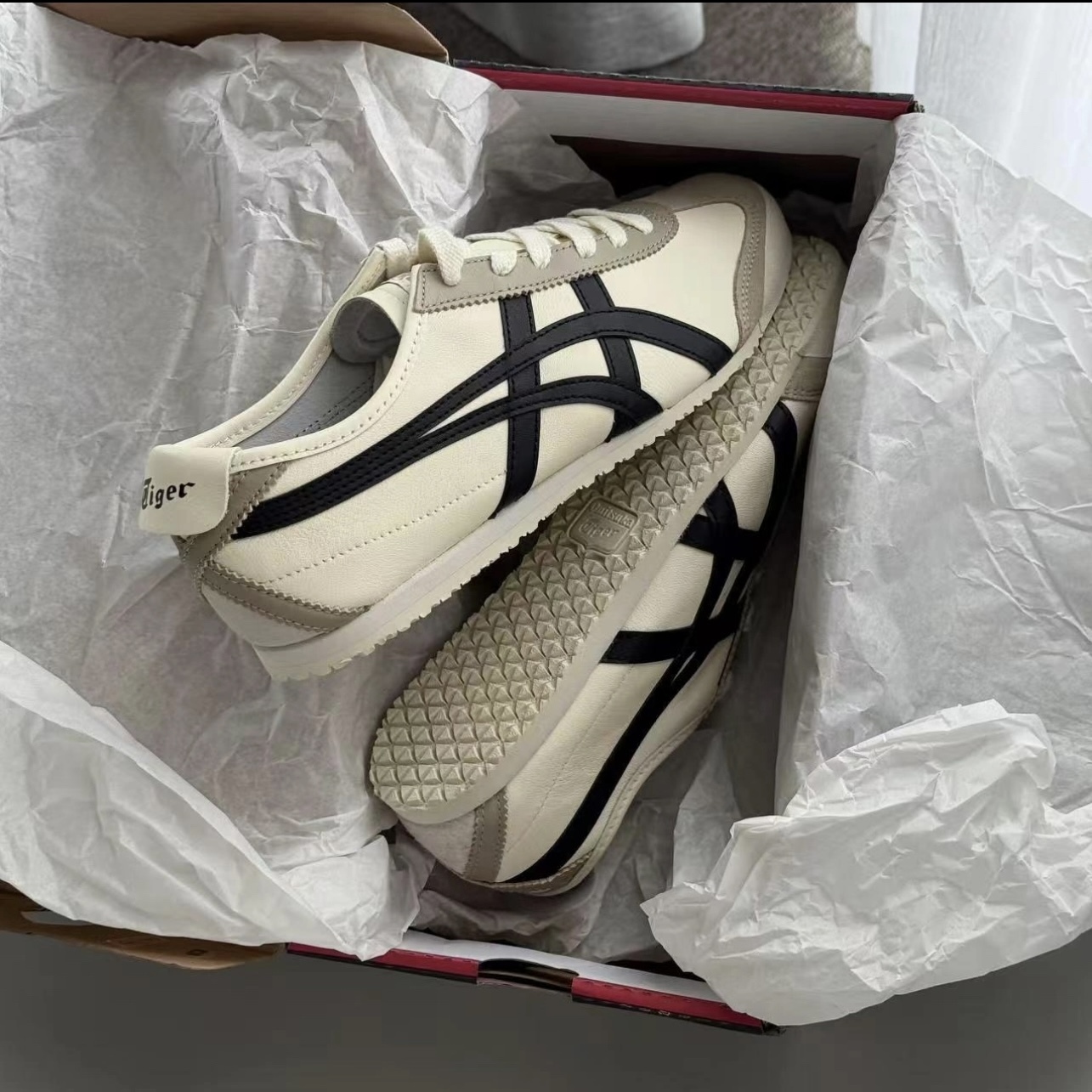 ONITSUKA TIGER MEXICO 66 藏青深藍鬼塚虎復古德訓鞋男女同款