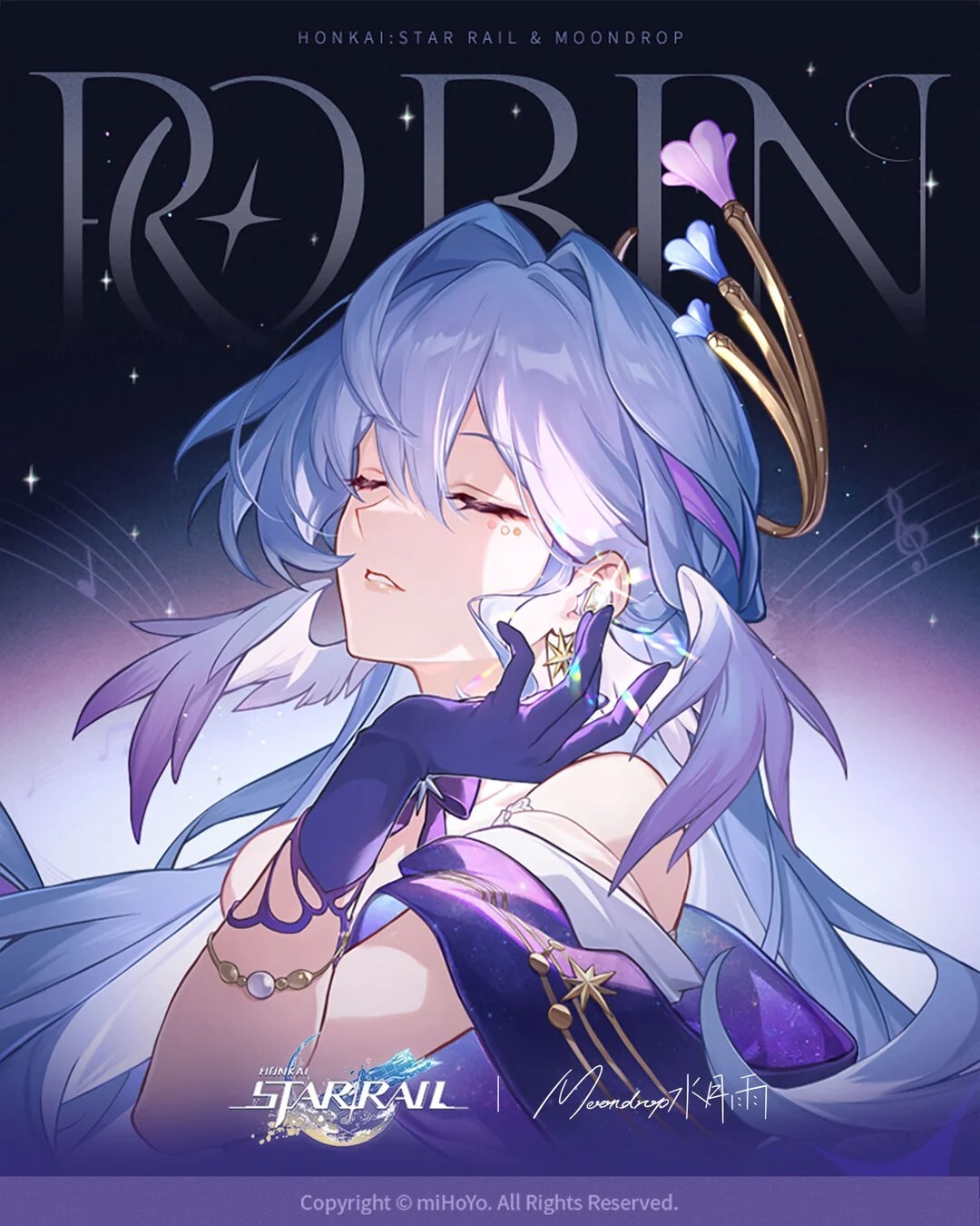 MoonDrop 水月雨 x 崩壞星穹鐵道 ROBIN 真無線降噪耳機