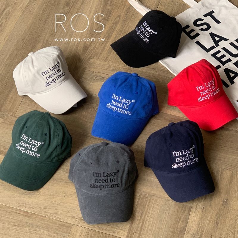 🇰🇷韓國 LAZYZ Sleep More 老帽 (7colors)