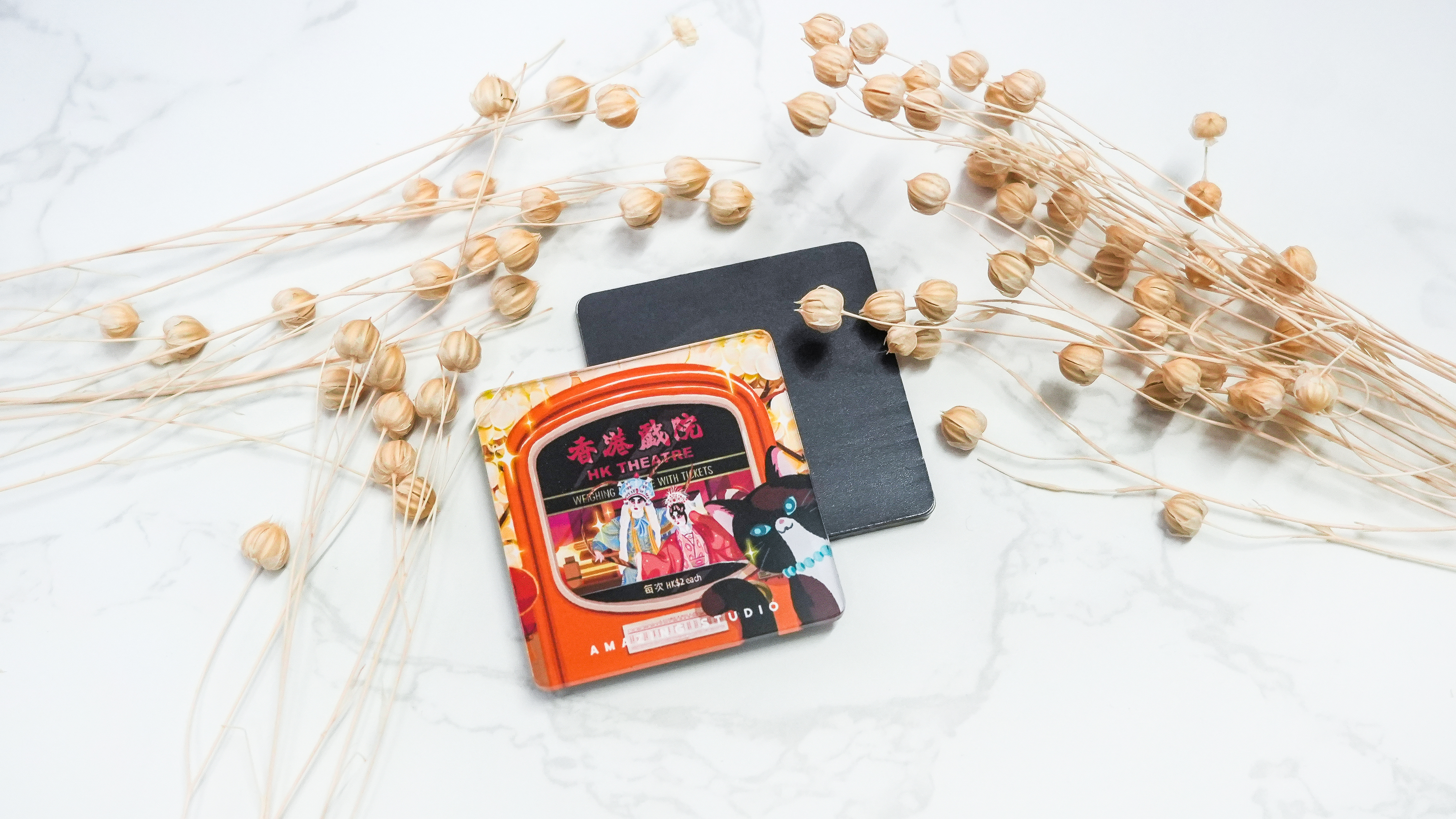 【貓遊街角 - 粵劇大戲】 亞加力磁石貼丨Amazing Studio