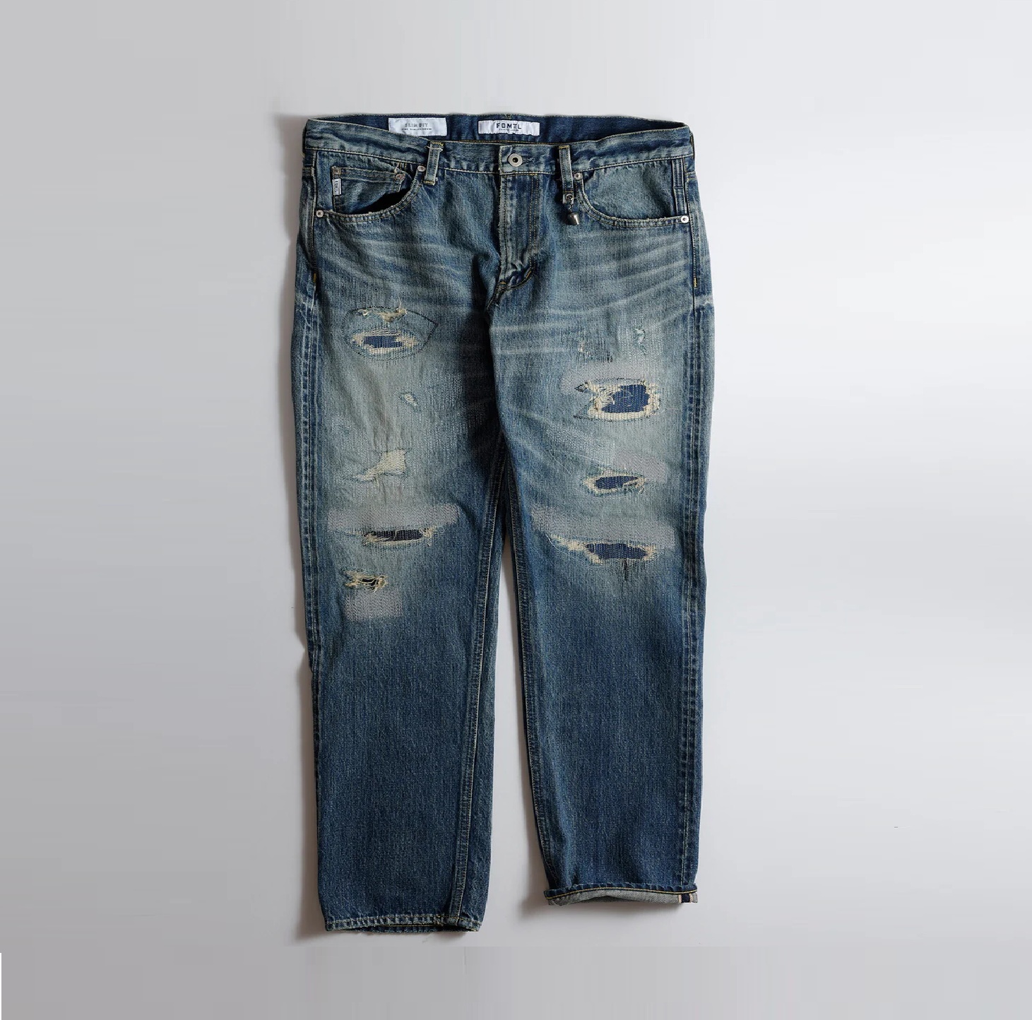 10/9 RE-STOCK: FDMTL JAPAN 2025 CLASSIC STRAIGHT DENIM CS124 - PRE ORDER ITEM (預訂中)