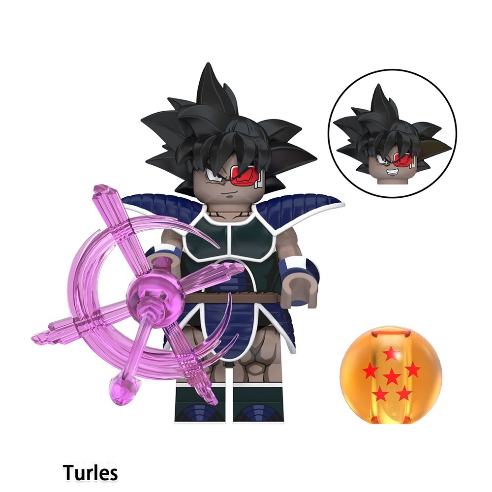 Dragon Ball Turles Custom Minifigures Minifigs Fit Lego WM6179 WM2688