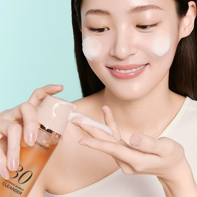 MENOKIN 30秒潔面泡沫 - 防敏紓緩