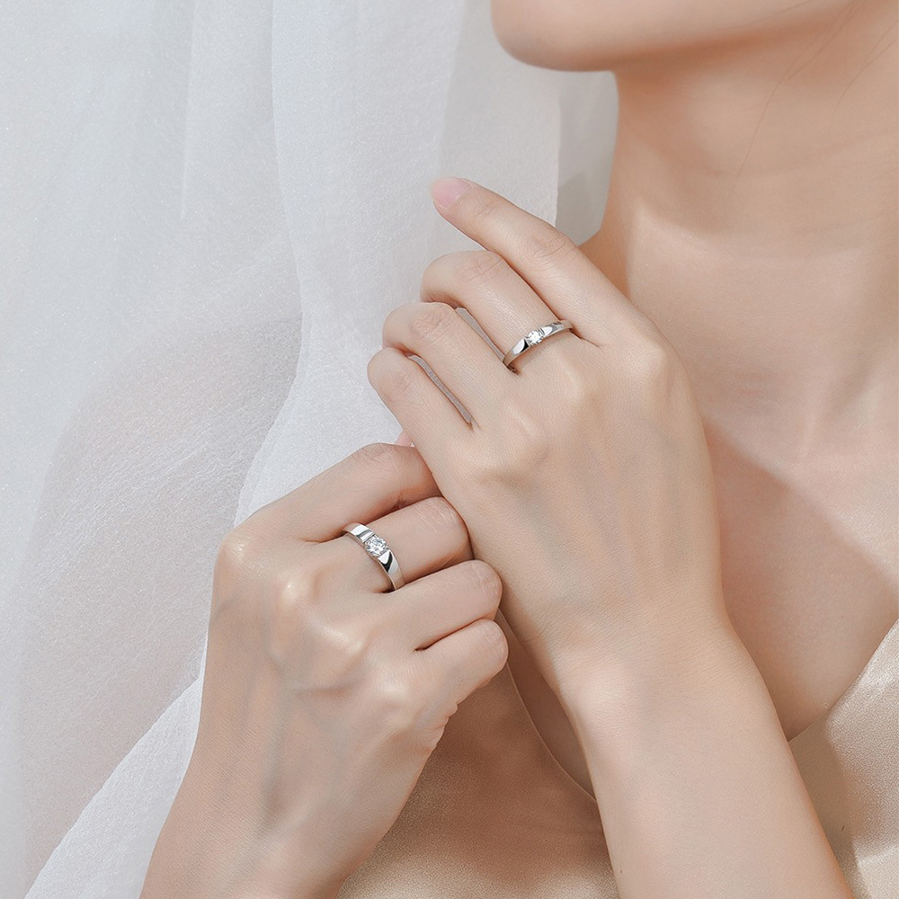 戒指 戒指男 戒指女生 情侶戒指 925純銀戒指 戒指盒  女生禮物 婚禮小禮物 伴娘禮物 女友禮物 婚禮禮物 007