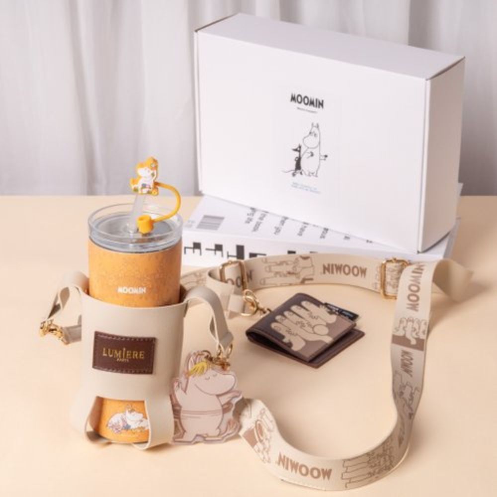 【Pinkoi x Moomin】限量 陶瓷保溫瓶450ml 聖誕送禮