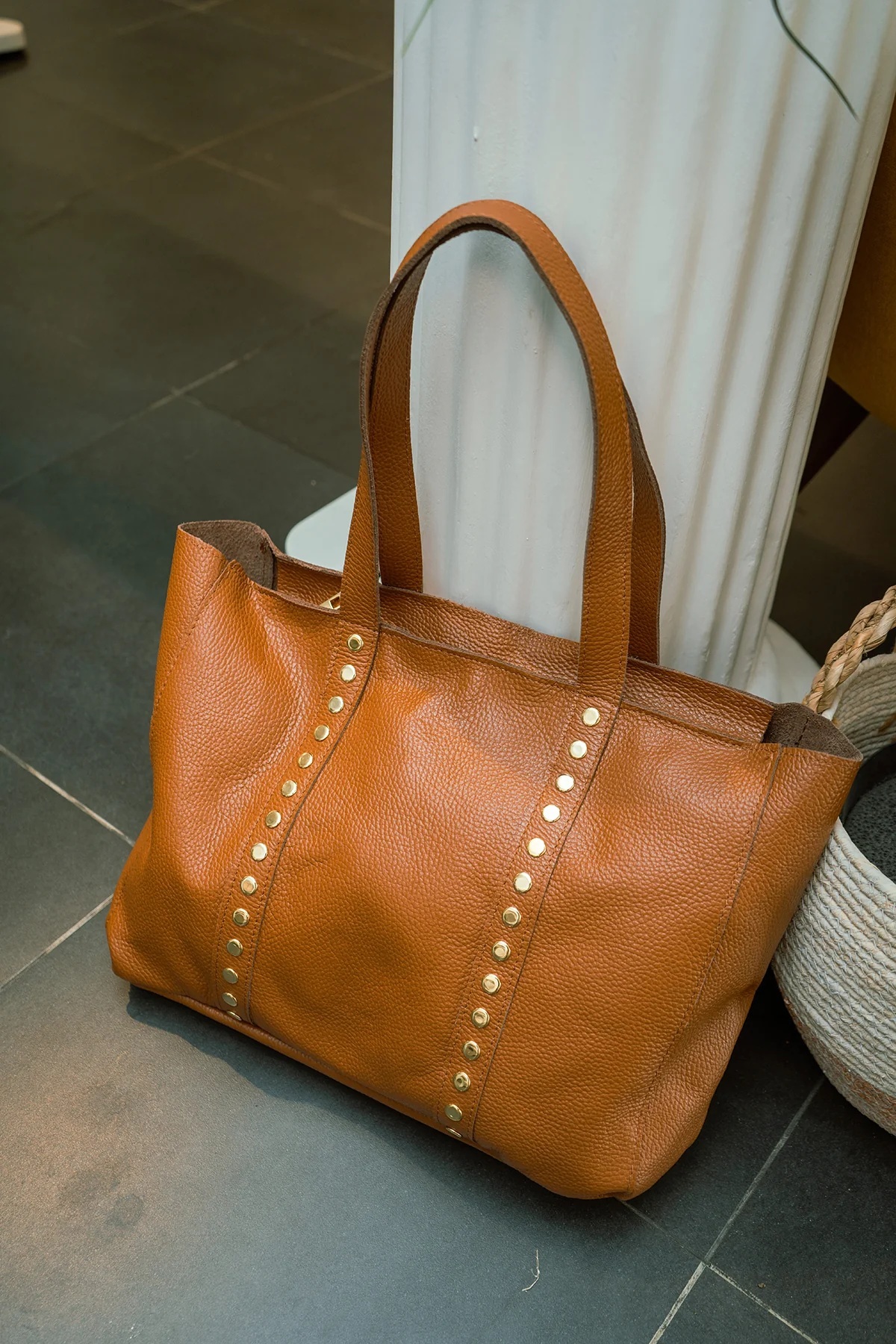 Cherry Paris Leather NOELIE 4155 Cognac 啡色